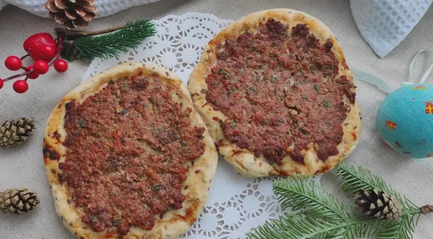 Lahmajoun (Armenian Pizza) – Crispy Flatbread with Savory Meat Topping - Walfosbrand.com