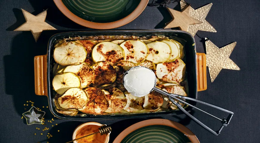 Apple Napoleon Without Dough: A Deconstructed French Classic with Caramelized Apples - Walfosbrand.com