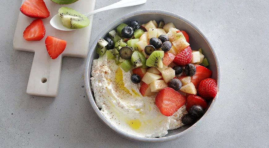 Cottage Cheese and Yogurt Cream with Fruits - Walfosbrand.com