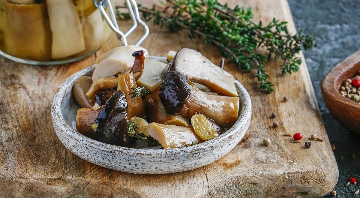 Quick-Pickled King Oyster Mushrooms (Eringi) - Walfosbrand.com