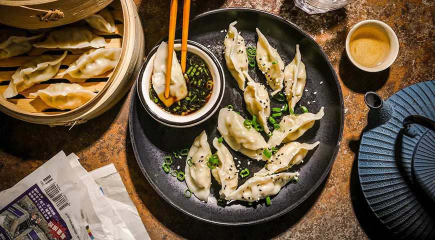 Asian Dumplings with Chicken and Zucchini - Walfosbrand.com