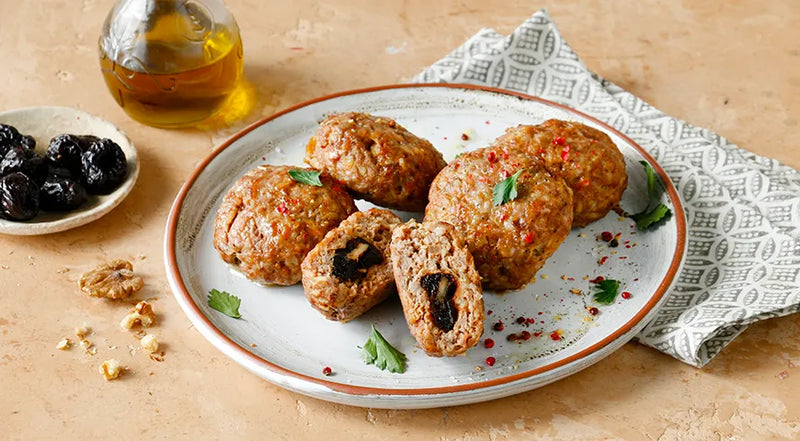 Surprise-Stuffed Meat Cutlets with Prune and Walnut Filling - Walfosbrand.com