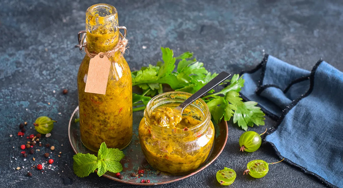 Spicy Gooseberry Sauce for Meat - Walfosbrand.com