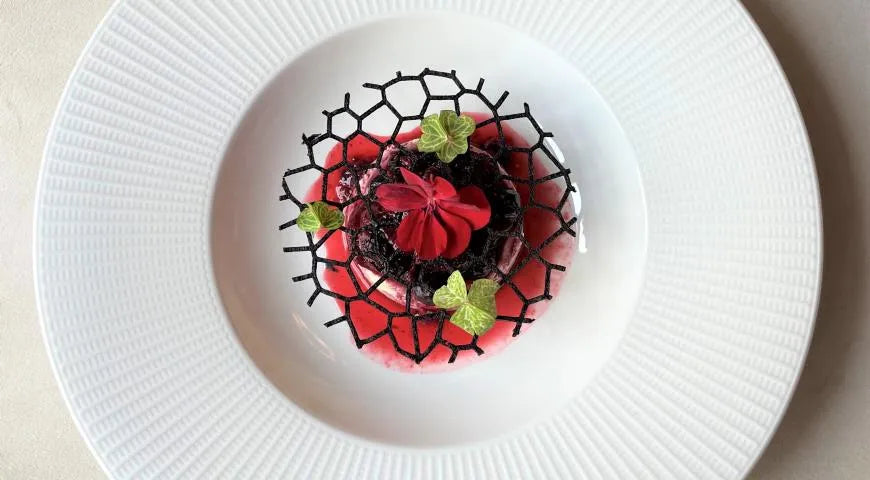 Hot Ricotta Pie with Berry Sauce - Walfosbrand.com