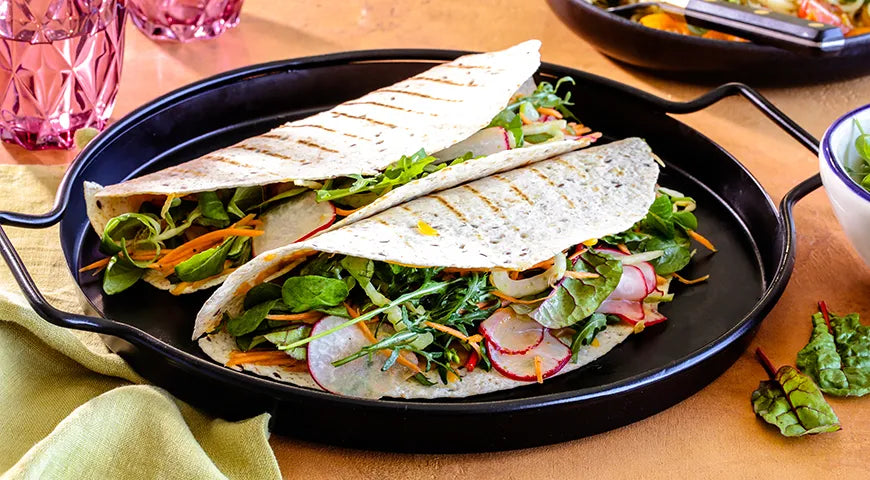 Tacos with Garden Salad and Cheese - Walfosbrand.com