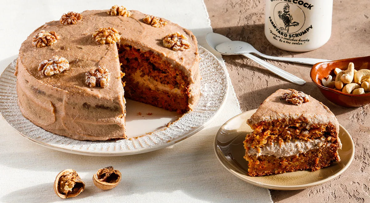 Lenten Carrot Cake (Vegan) - Walfosbrand.com
