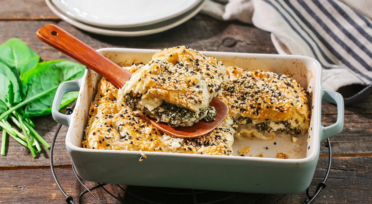 Sorrel and Feta Puff Pastry Pie - Walfosbrand.com