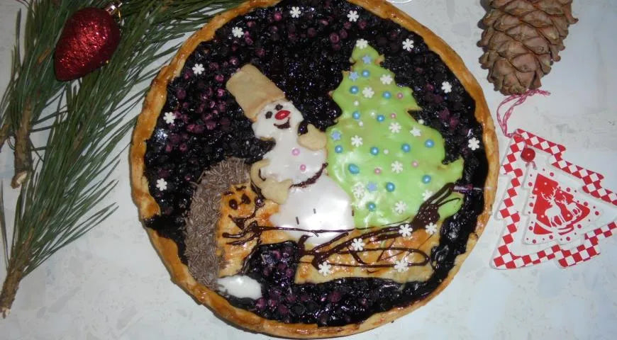 Blueberry Tart "Going to Santa Claus - Walfosbrand.com