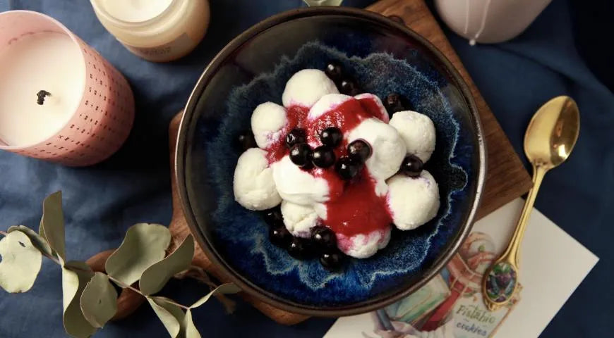 Gluten-Free Lazy Vareniki with Curd and Blackcurrant - Walfosbrand.com