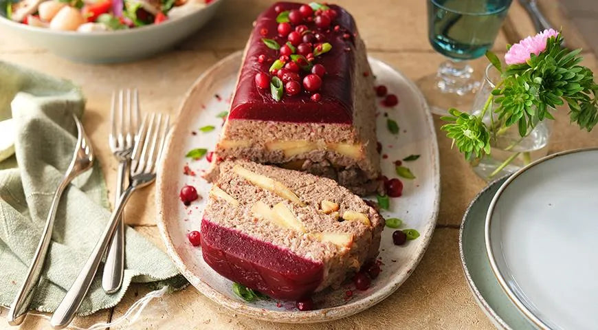Terrine of Chicken Giblets with Lingonberry Jelly - Walfosbrand.com
