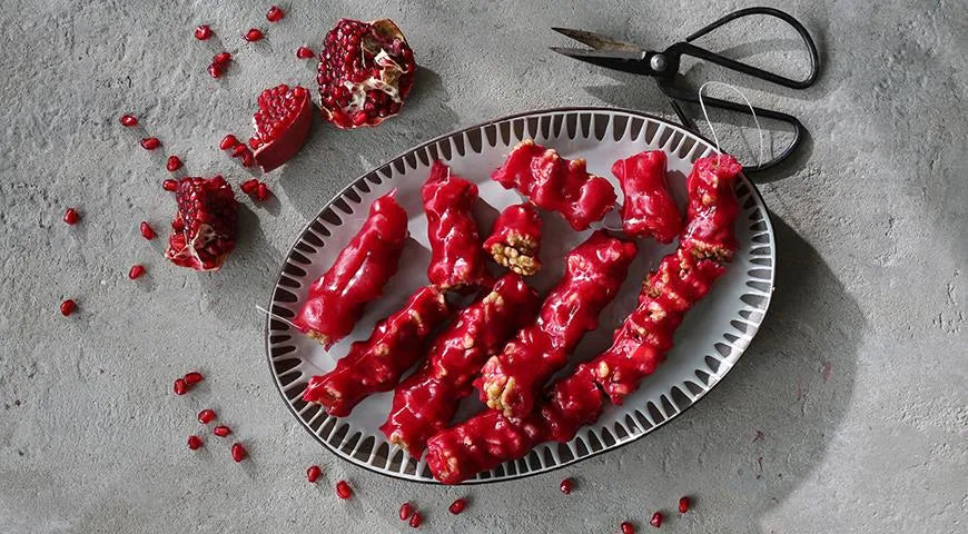 Churchkhela from Pomegranate Juice - Walfosbrand.com
