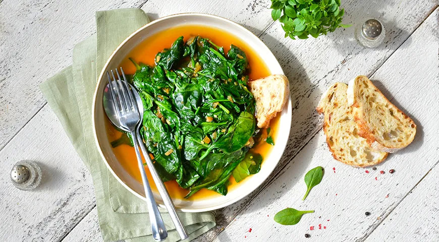 Wilted Spinach from Nadine and René Redzepi - Walfosbrand.com