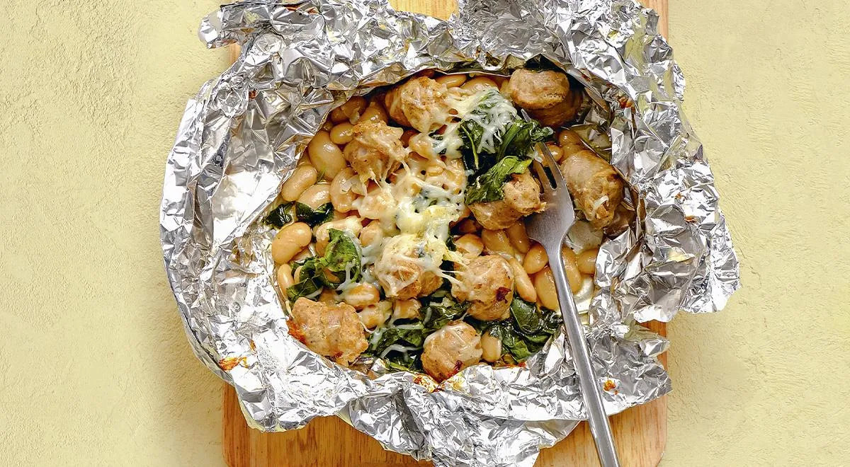 Beans with Sausages in the Oven - Walfosbrand.com
