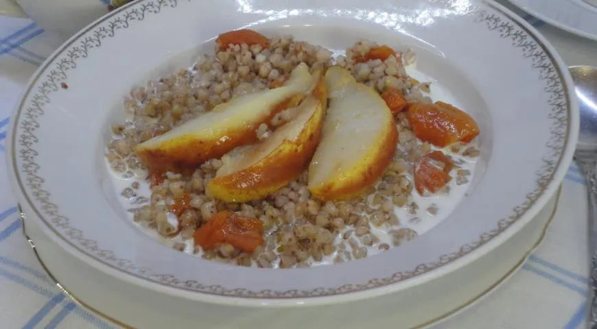 Buckwheat Porridge with Caramelized Pears - Walfosbrand.com