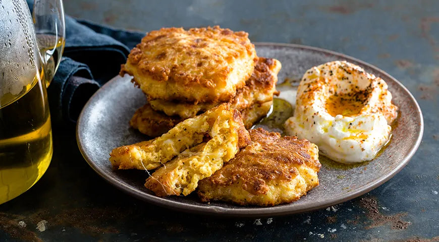 Spiced Cheese Fritters (Oladi) - Walfosbrand.com