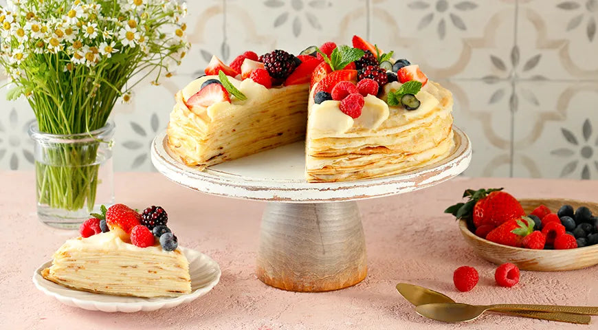 Blini Cake with Pastry Cream - Walfosbrand.com