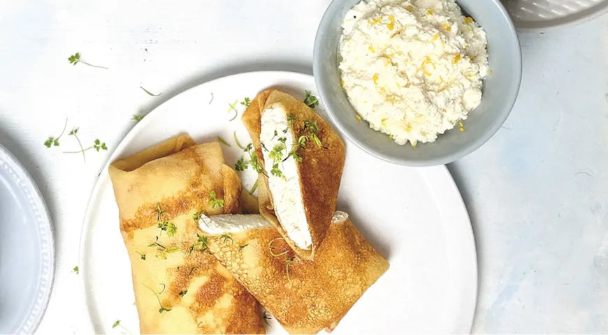Curd and Lemon Filling for Pancakes - Walfosbrand.com