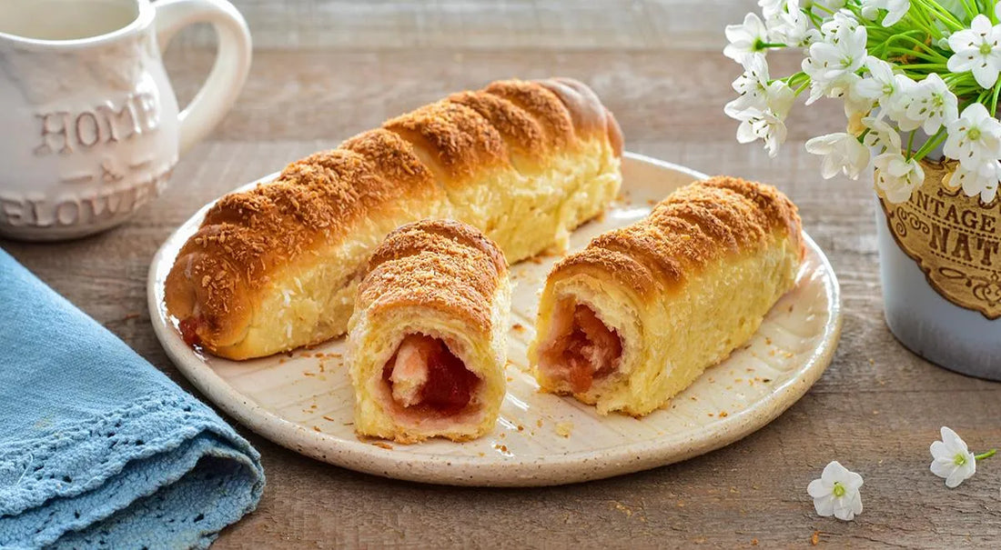 Buns with Jam and Coconut - Walfosbrand.com