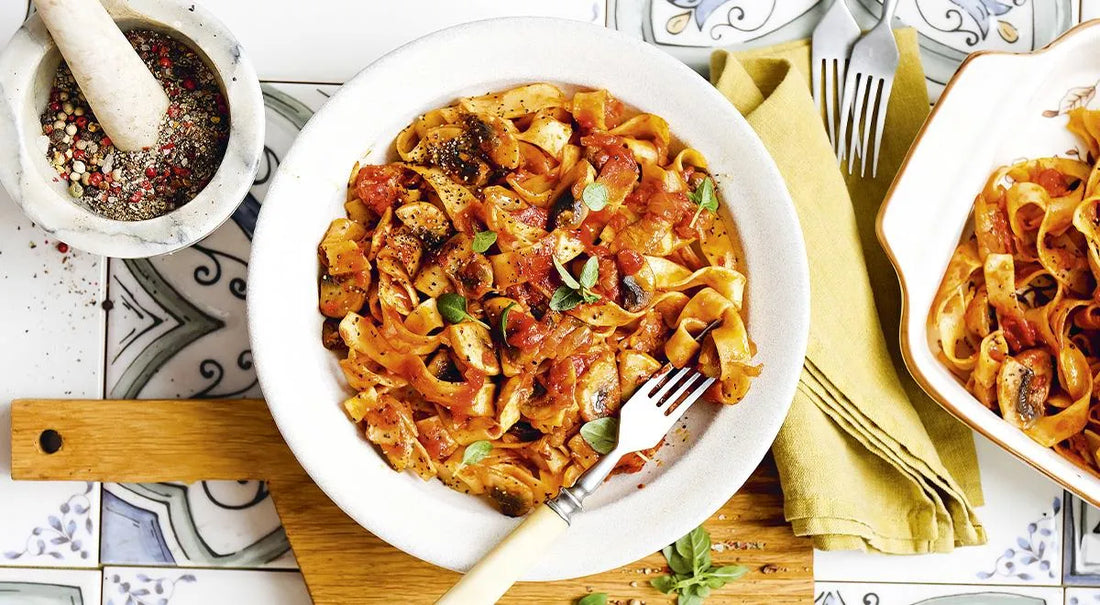 Pasta Bolognese with Mushrooms - Walfosbrand.com