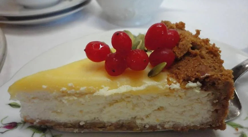 Cheesecake with Lemon Cream - Walfosbrand.com