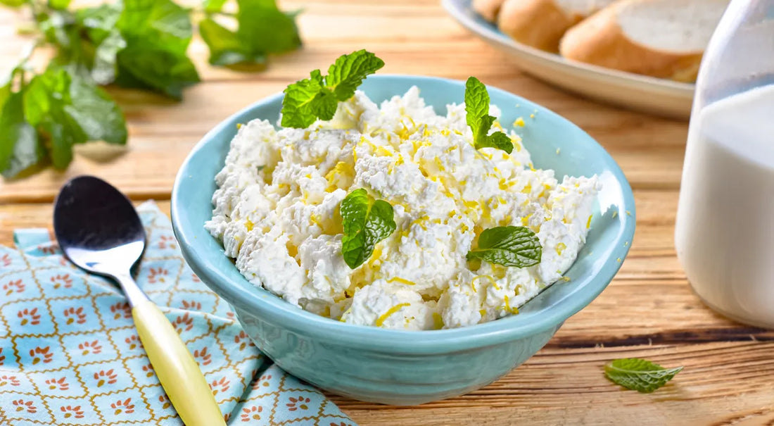 Homemade Cottage Cheese Recipe from Oven-Baked Milk - Walfosbrand.com