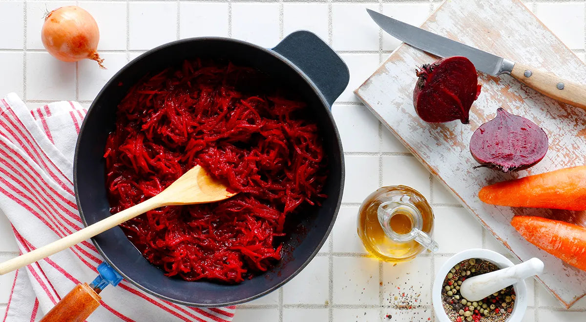Beetroot Sauté for Borscht: The Secret to a Deep Ruby Broth - Walfosbrand.com