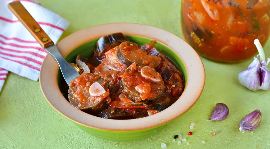 Winter Eggplant and Tomato Preserve: A Rustic Russian Relish – Walfos ...