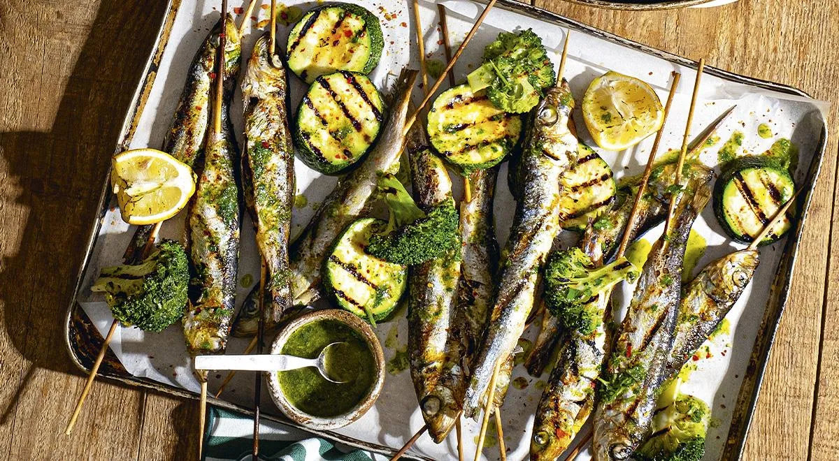 Grilled Smelt with Vegetables - Walfosbrand.com