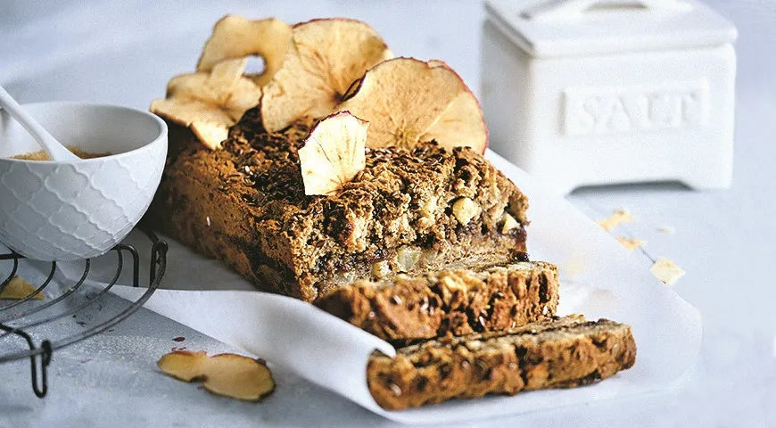 Apple Bread from Gluten-Free Flour with Cinnamon - Walfosbrand.com