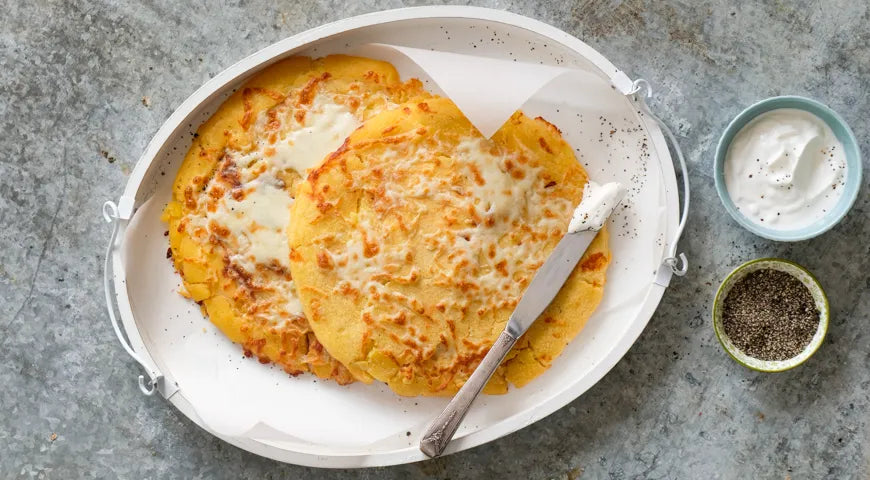Sour Cream and Cheese Flatbreads - Walfosbrand.com