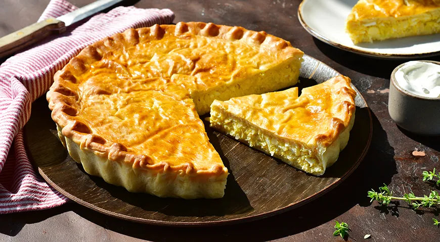 Russian Cabbage Pie (Kapustnyi Pirog) - Walfosbrand.com