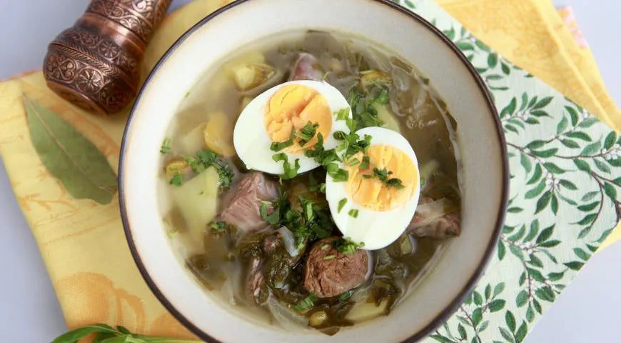 Classic Russian Sorrel Soup (Shchavel Soup) – A Tart and Comforting Spring Delight - Walfosbrand.com