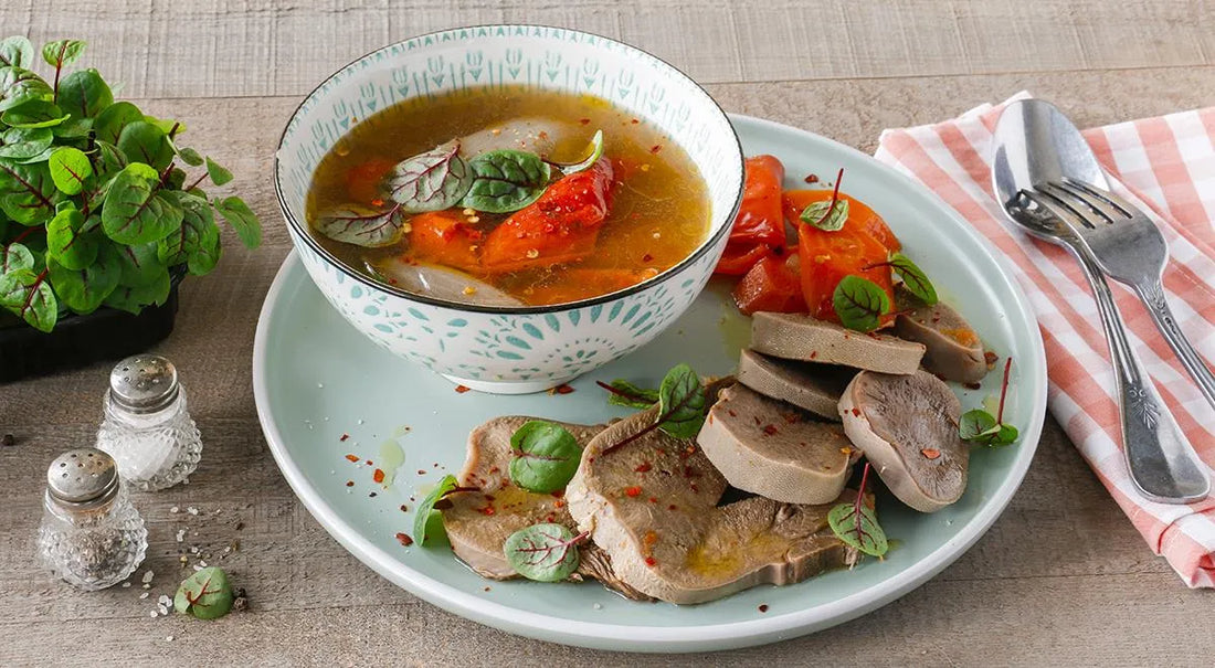 Beef Tongue in a Jar with Broth - Walfosbrand.com