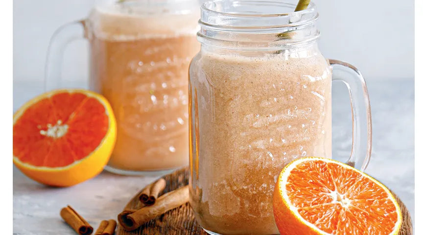 Orange Smoothie with Ginger and Cayenne Pepper - Walfosbrand.com
