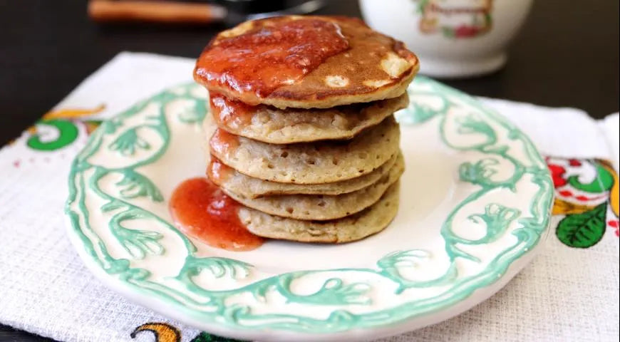 Oatmeal-Banana Healthy Pancakes (Ovsyano-Bananovye Oladushki) - Walfosbrand.com