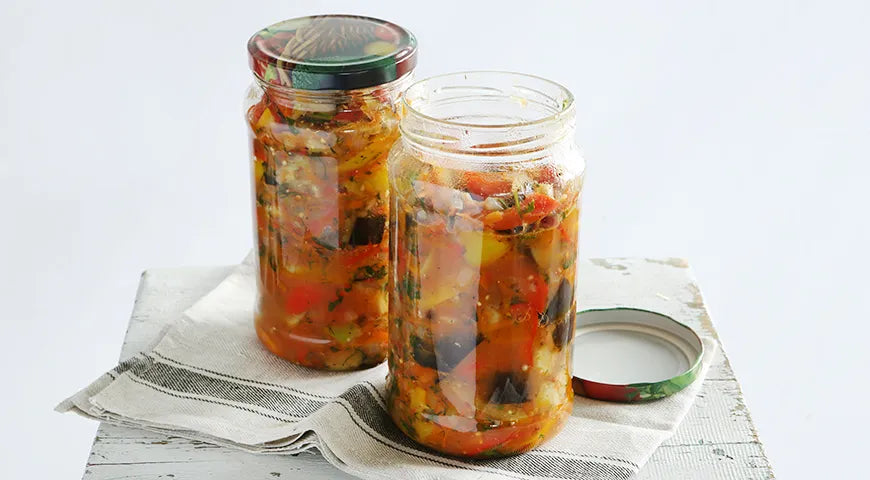 Winter Eggplant Salad (Baklazhanovaya Ikra-Style Preserve) - Walfosbrand.com