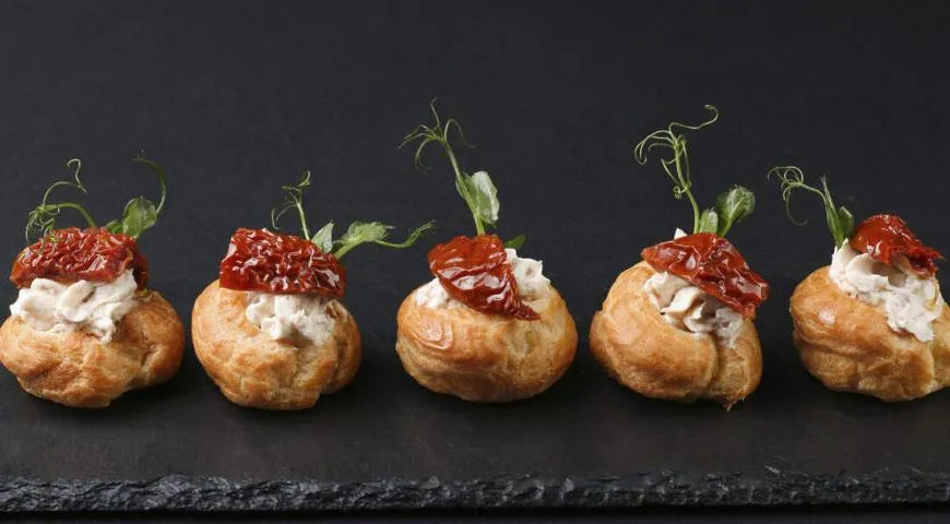 Profiteroles with Curd and Cream Filling - Walfosbrand.com