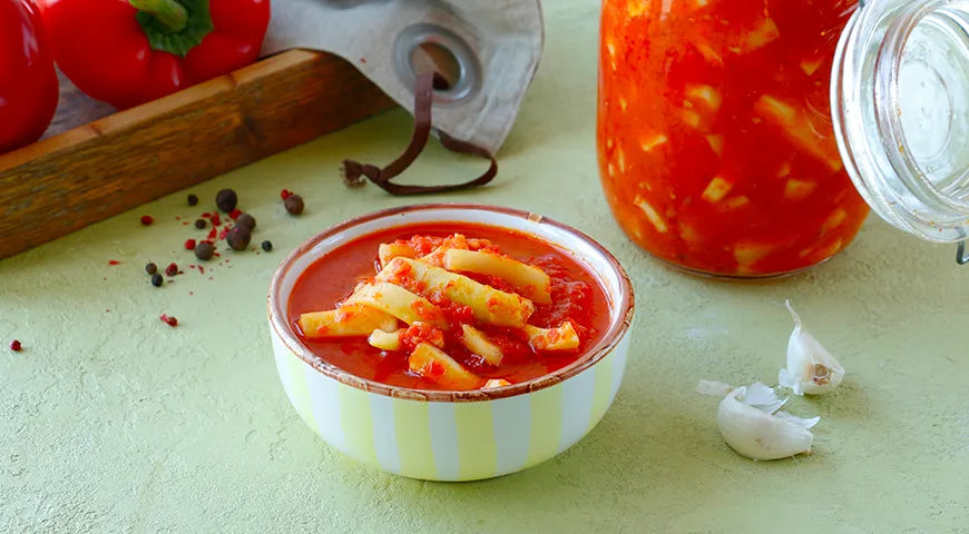 Mother-in-Law's Tongue: Zucchini Appetizer for Winter (Teschin Yazyk) - Walfosbrand.com