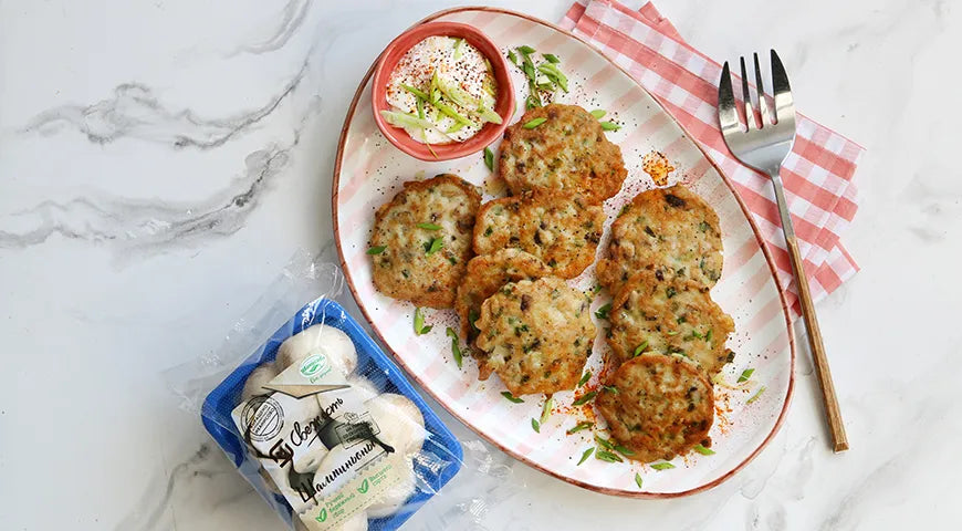 Potato Pancakes with Mushrooms - Walfosbrand.com