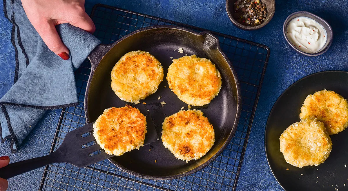 Pan-Fried Cabbage and Apple Patties - Walfosbrand.com