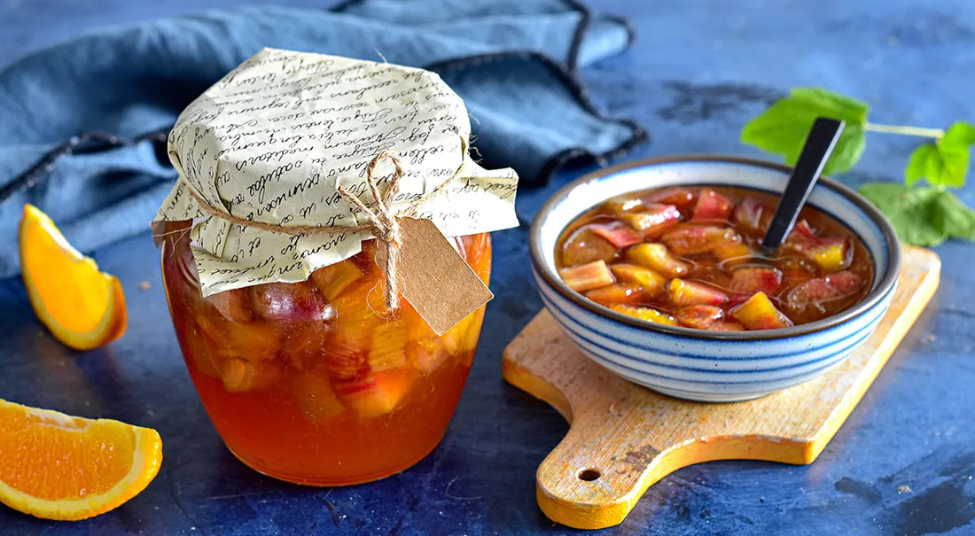 Rhubarb and Orange Jam - Walfosbrand.com