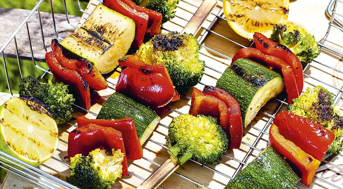 Vegetable Shashlik (Grilled Vegetable Skewers) - Walfosbrand.com