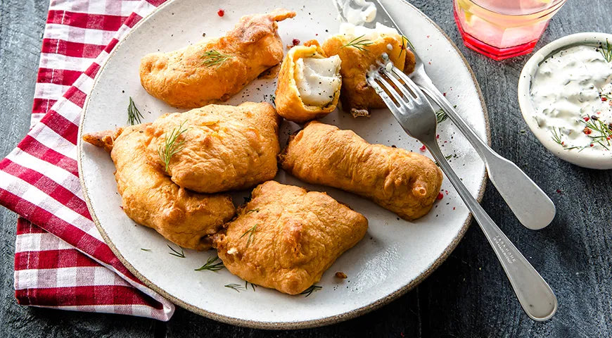 Cheese-Infused Fish Batter: A Gourmet Crispy Coating with Homemade Tartar Sauce - Walfosbrand.com
