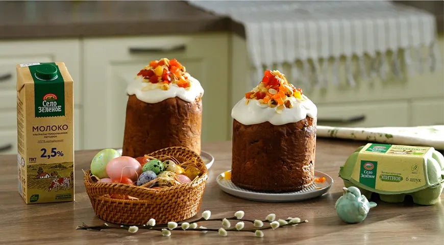 Kulich with Candied Fruits and Walnuts - Walfosbrand.com