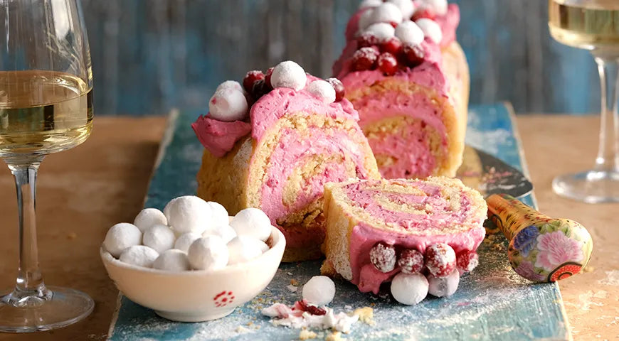 Orange Roll with Cranberry Cream - Walfosbrand.com