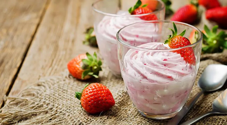 Strawberry Cream for Mousse Cake - Walfosbrand.com