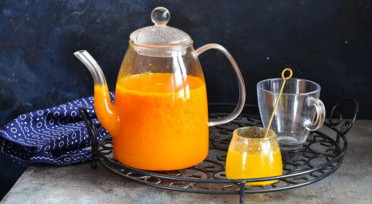 Frozen Sea Buckthorn Tea: A Radiant Winter Elixir - Walfosbrand.com