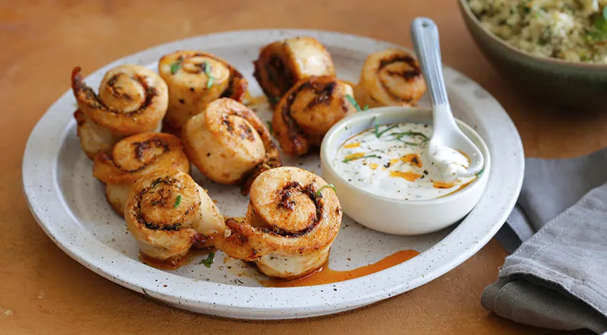 Spiced Chicken Breast Roll-Ups - Walfosbrand.com