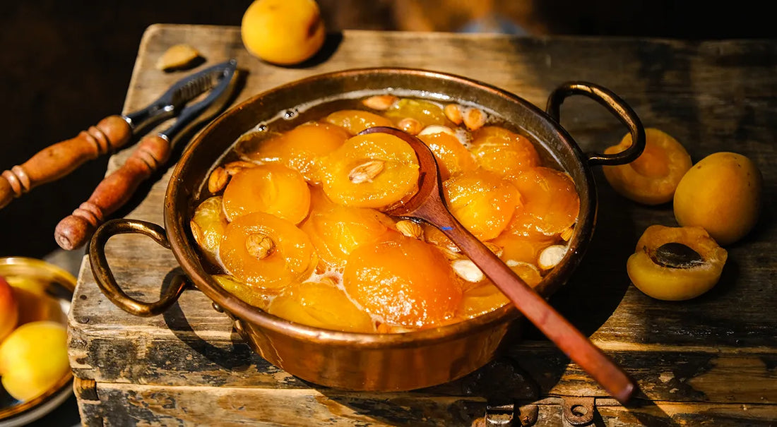 Apricot Jam in Slices with Kernels - Walfosbrand.com