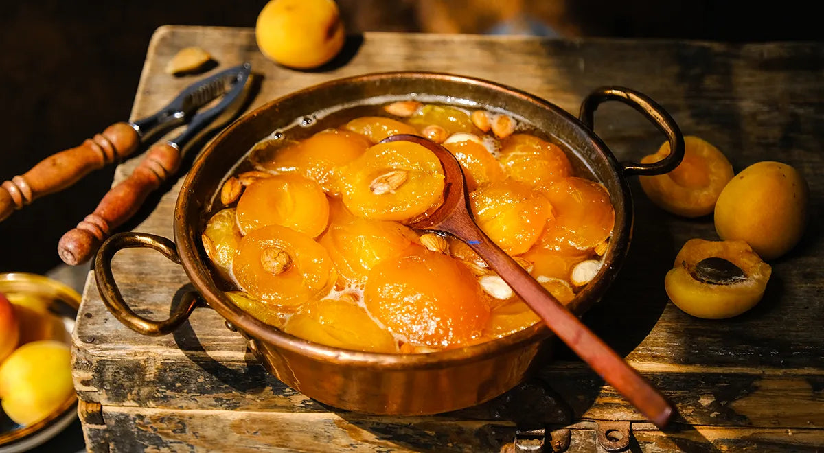 Apricot Jam in Slices with Kernels - Walfosbrand.com